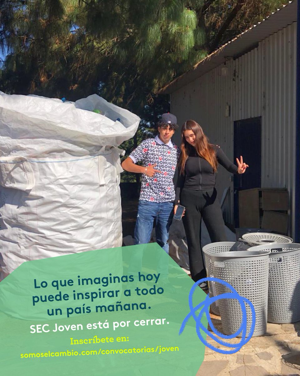 ¡Último mes para inscribirse a Todos Somos el Cambio!
Profesores, inspiran a sus alumnos a crear un proyecto social que impacte su comunidad.🙌💜
somoselcambio.com/convocatorias/…

#impactosocial