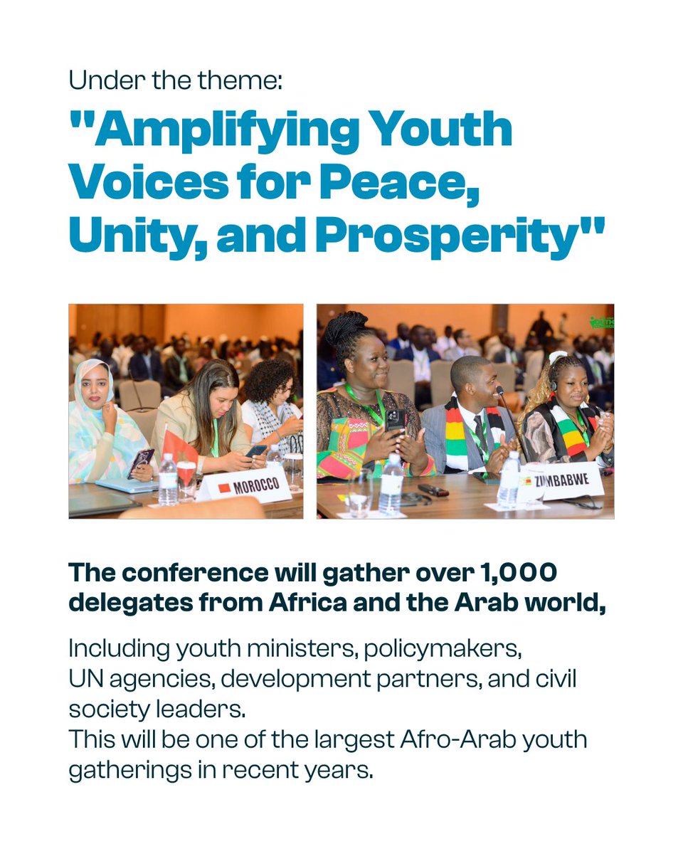 Excited to participate in the Afro-Arab Youth Congress 2025, where youth, vision, and culture meet 🌍

#JusoorInternational #AfroArabYouthCongress2025 #AAYC2025 #AfroArabYouth #YouthLeadership