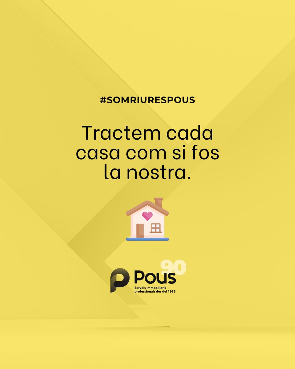pousgrup's tweet photo. A la nostra feina, no hi ha espais anònims:
cada pis, cada casa i cada client reben el tracte que mereixen 😊.

Perquè creiem que vendre o trobar casa és molt més que una gestió immobiliària: és l'experiència POUS 💛.

#SomriuresPous

👉🏼 https://t.co/EfIoo0yt7m https://t.co/lcE1G5AmvV