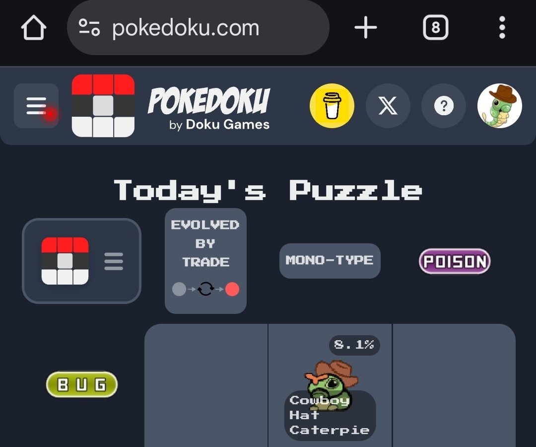 MikeNerdlaw's tweet image. Shoutout to the 8.1% of you. &amp;lt;3 @poke_doku_