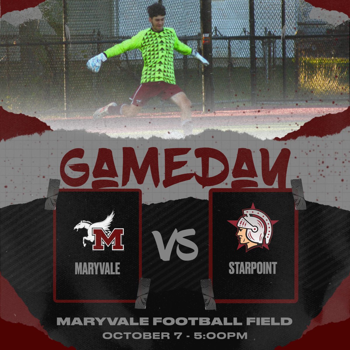 MaryvaleSoccer's tweet photo. Grab your umbrellas for our game tonight as we take on Starpoint at home tonight #GoFlyers https://t.co/6n9khD2bnP