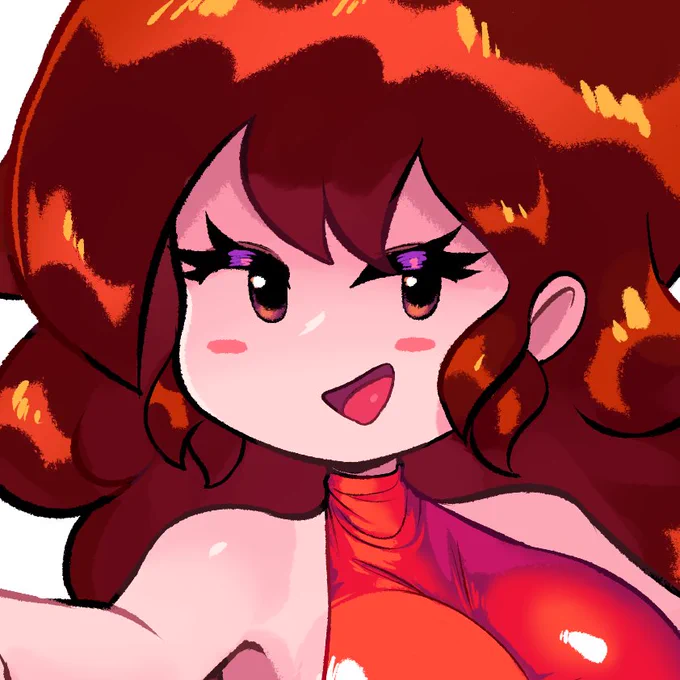 Haven't promoted the most recent P-page stuff so lemme do that real quick. The latest Helene in a pink pretty dress is up now too