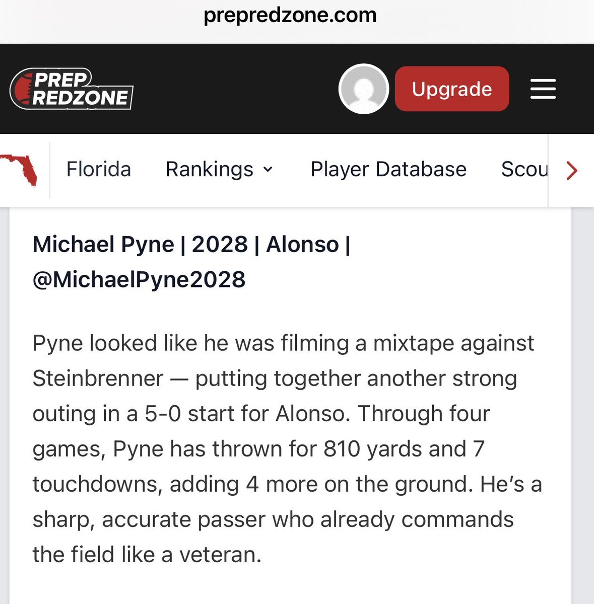 Michael Pyne (@michaelpyne2028) on Twitter photo Thank you for the kind words <a href="/RealNews102/">Drew Johnson</a> <a href="/LawrenceBl83397/">New Blustein Recruiting</a> <a href="/in_huddle/">InTheHuddleScouting</a> <a href="/PrepRedzoneFL/">Prep Redzone Florida</a> <a href="/PreWarWesley/">Coach Buckets</a> Thank you for the kind words <a href="/RealNews102/">Drew Johnson</a> <a href="/LawrenceBl83397/">New Blustein Recruiting</a> <a href="/in_huddle/">InTheHuddleScouting</a> <a href="/PrepRedzoneFL/">Prep Redzone Florida</a> <a href="/PreWarWesley/">Coach Buckets</a>