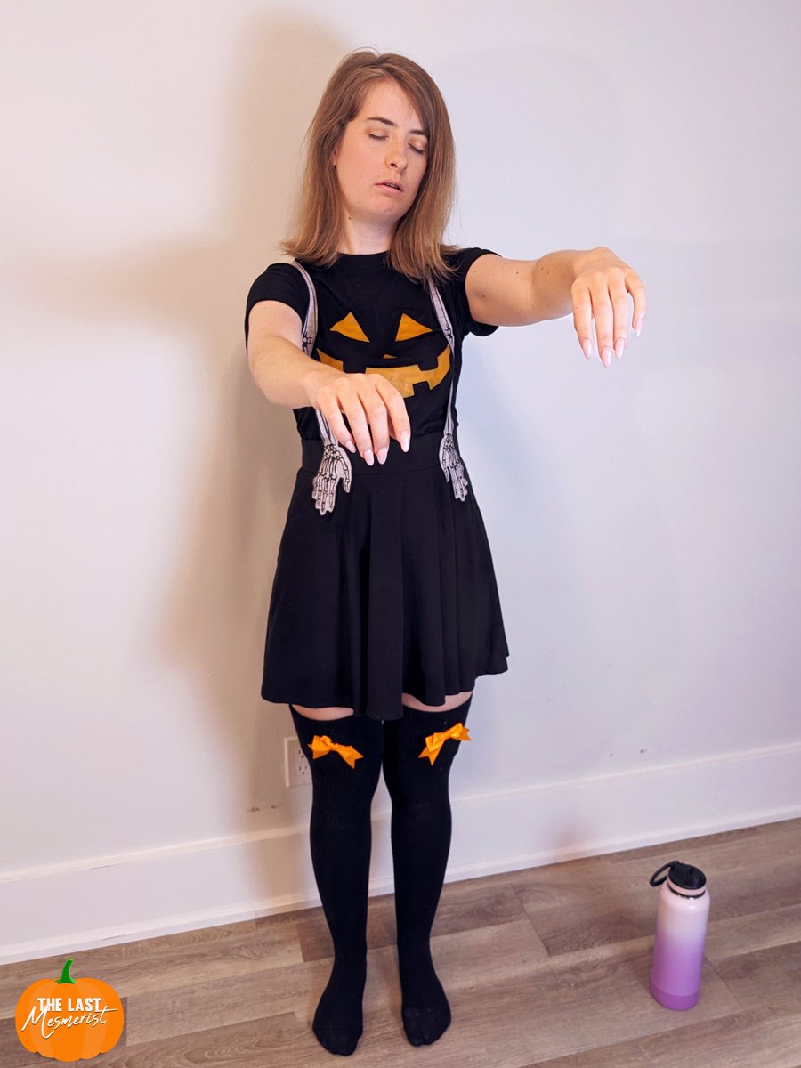 lastmesmerist's tweet image. I filmed the Halloween special yesterday! It was such a great session, with a few suggestions I haven&apos;t done before. I was going to keep it a secret, but I just had to share this teaser. #hypnosis #hypnotized #mesmerized