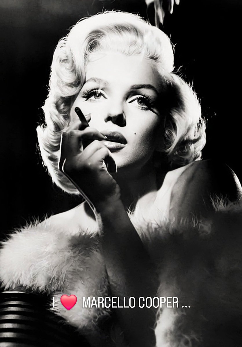 marcellocooper's tweet image. #MarilynMonroe ❤️ #marcellocooper
music.apple.com/us/album/to-be…