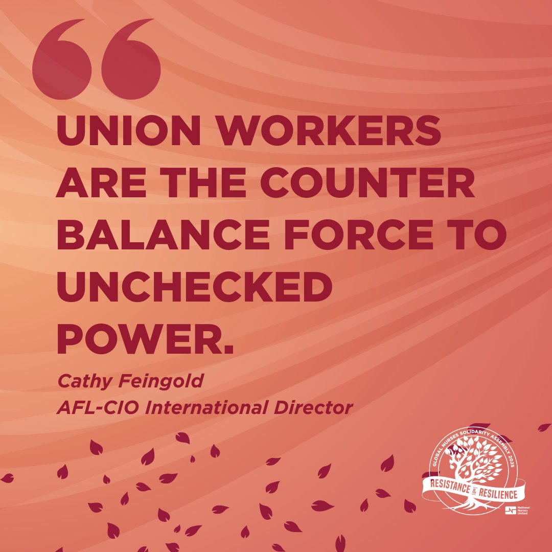 Thank you <a href="/CathyFeingold/">Cathy Feingold</a> for the important reminder of just how much power we hold! #GNSA2025