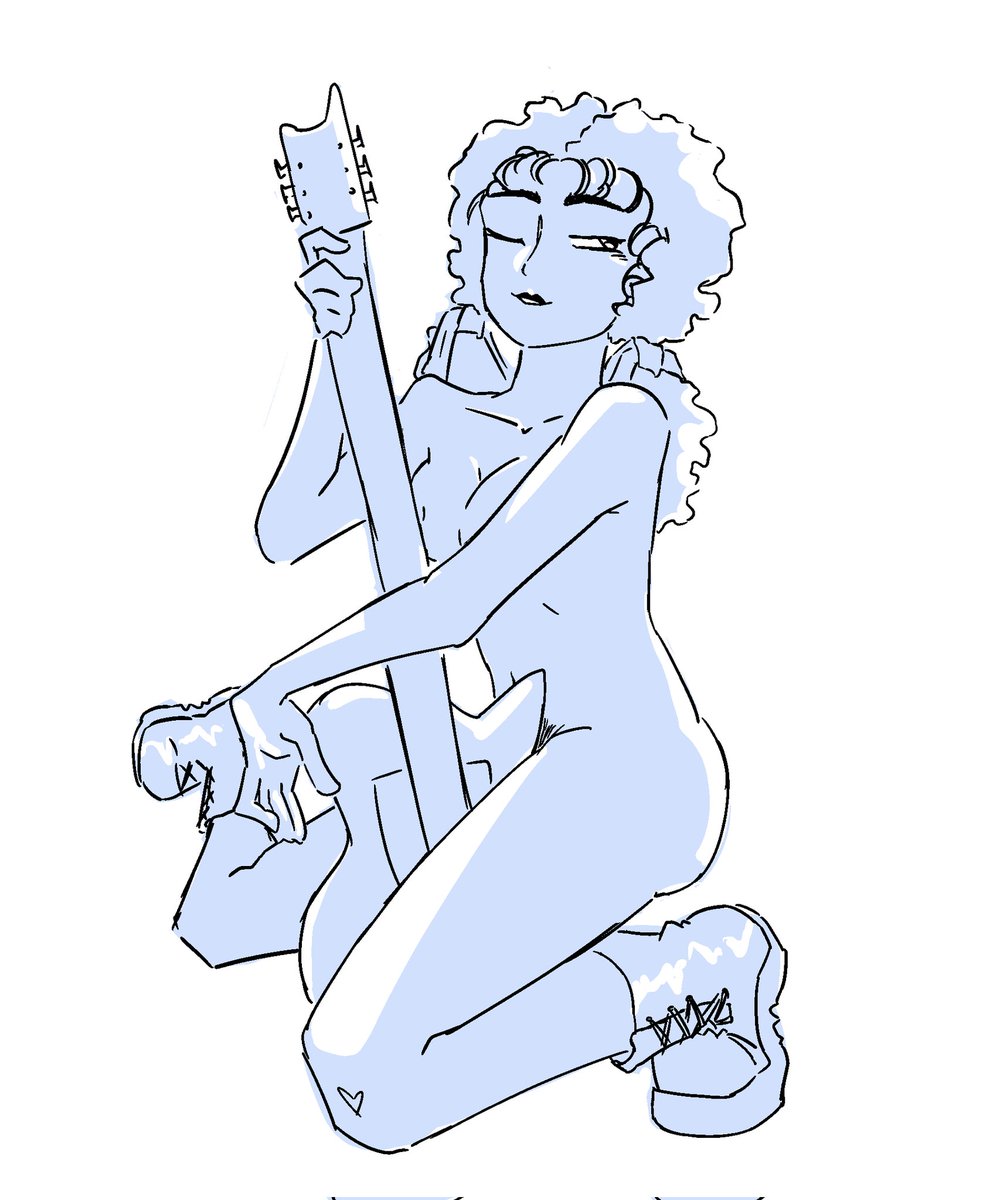 strawberridippd's tweet photo. My VtM character pretending to be cool for day 6 of #bonktober - nude with shoes! #bonktober69 #nsfwart https://t.co/bm8KB2KIWR