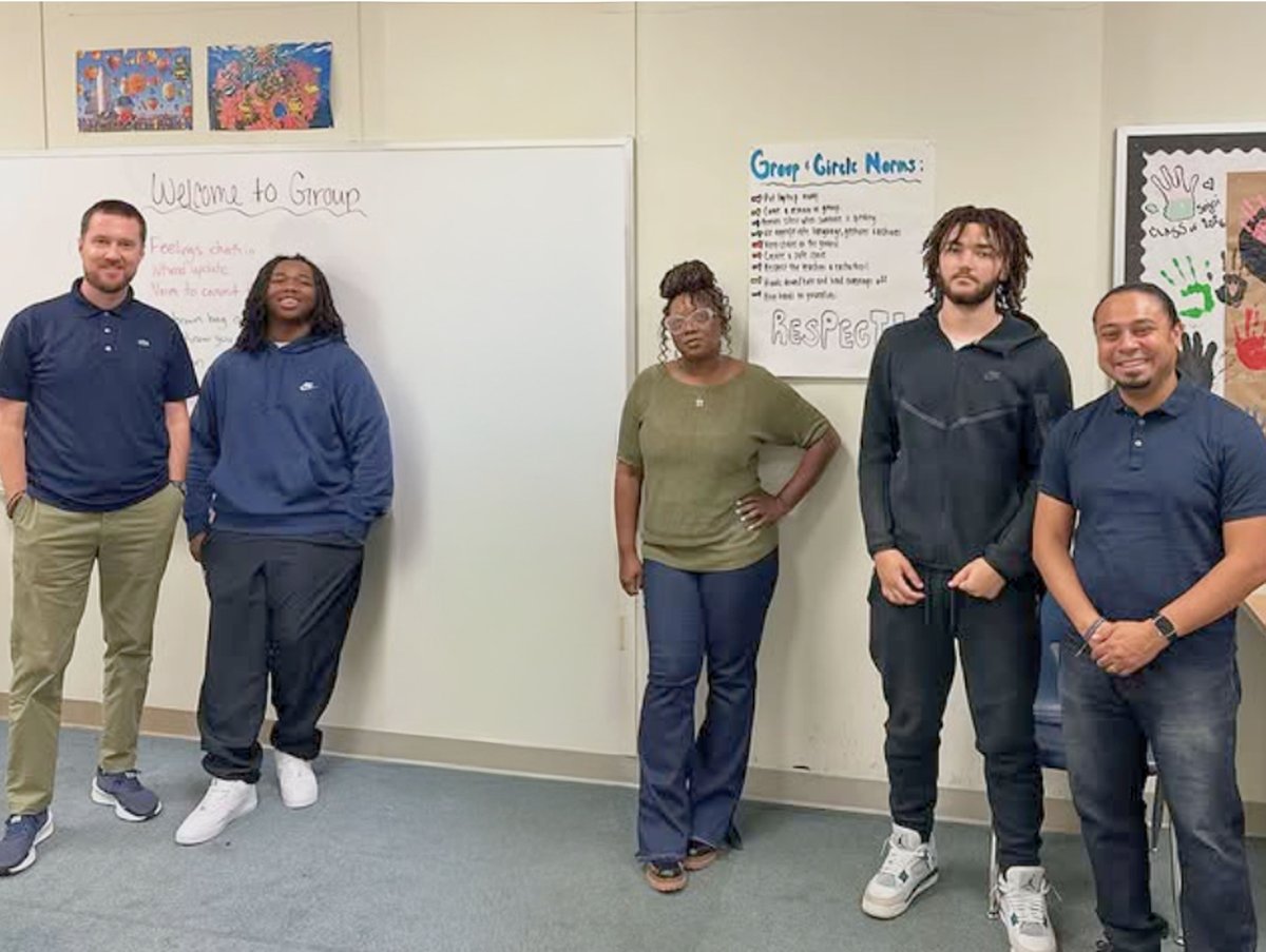 Buxmont_ADE's tweet photo. Brian Bereman and Carlos Munoz from the New York City Department of Education visited @csfbuxmont  Tatamy Creek campus and spent time with staff, students, and administration to observe and learn about restorative practices in our schools. https://t.co/JbGhZwDDYk
