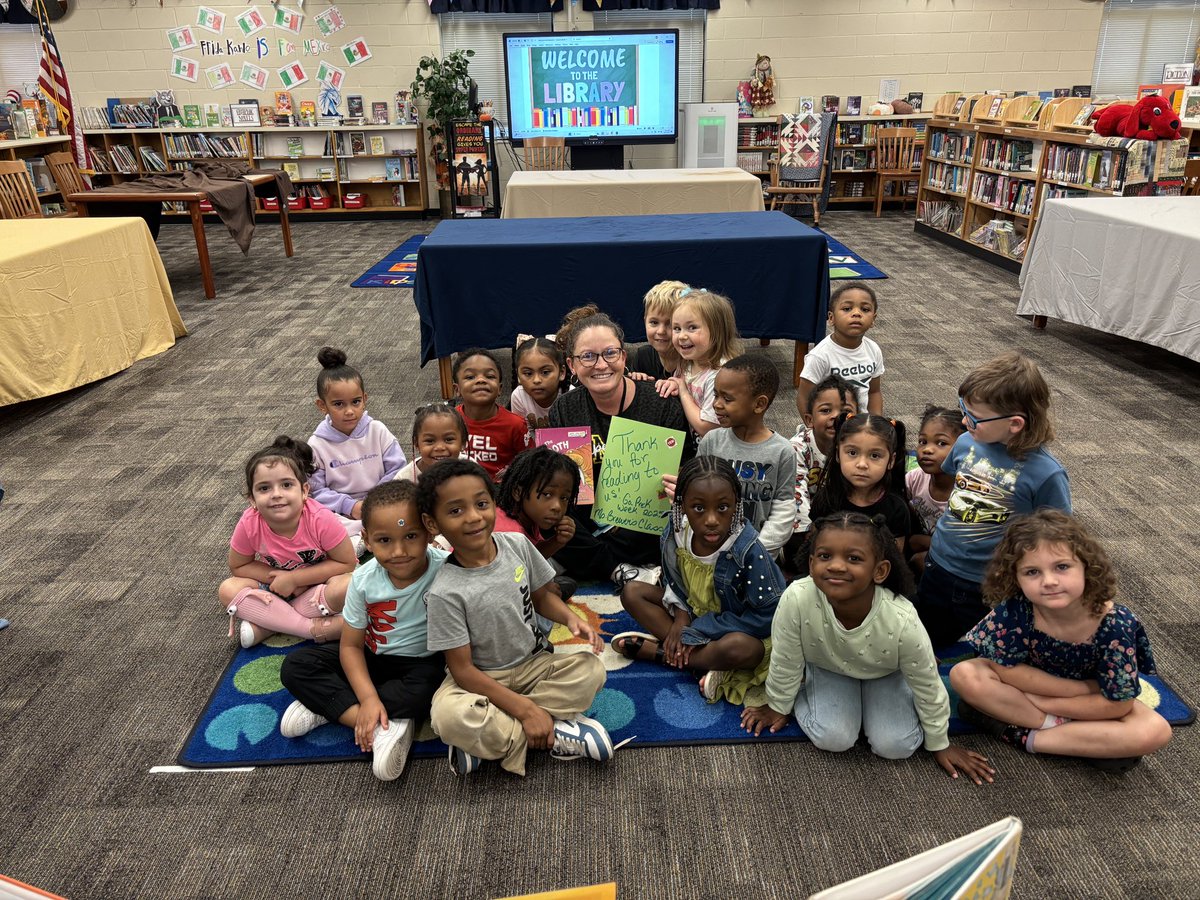 brewerkhm's tweet photo. We had a great 2nd day of #GaPreKWeek Ms Barlow read to us. It was Crazy sock day &amp; we read Fox in Socks. We had more collaboration small groups, including writing a story together. We received our PreK week book. We wrapped had apples for snack and readTen Apples Up on Top https://t.co/ctw0GMQoM6