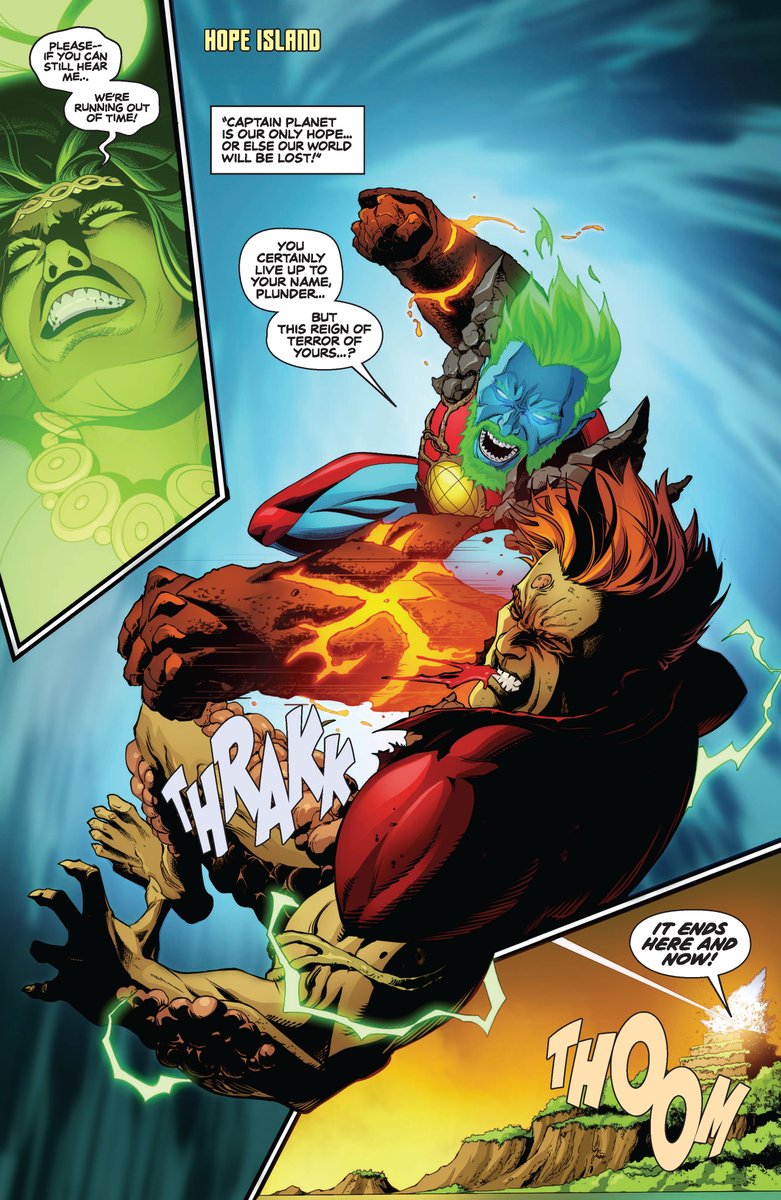 DynamiteComics's tweet image. In stores this week, Captain Planet #6 from David Pepose and Eman Casallos. Here’s a look inside.

#captainplanet #davidpepose #emancasallos

dynamite.com/htmlfiles/view…