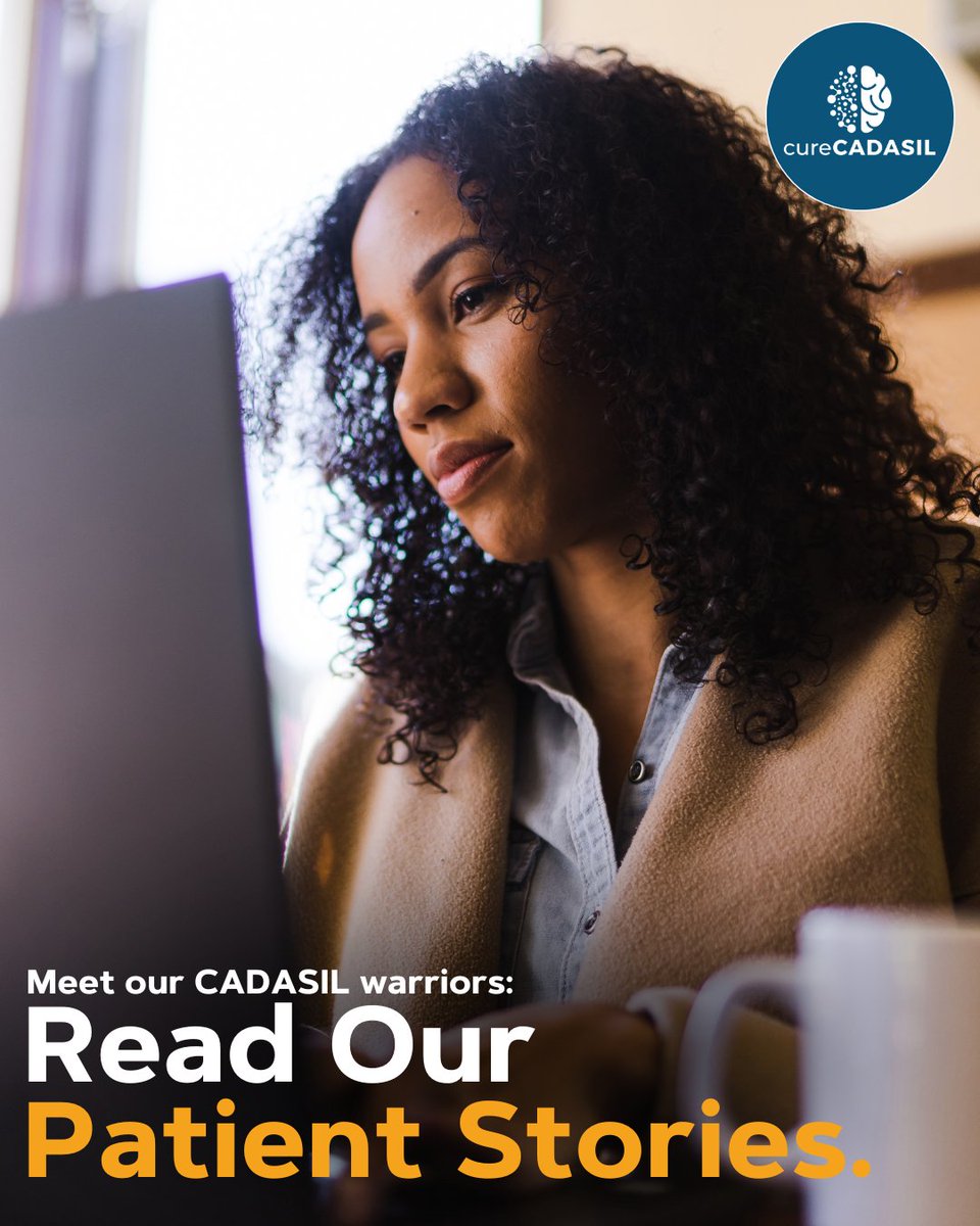cureCADASIL tweet media