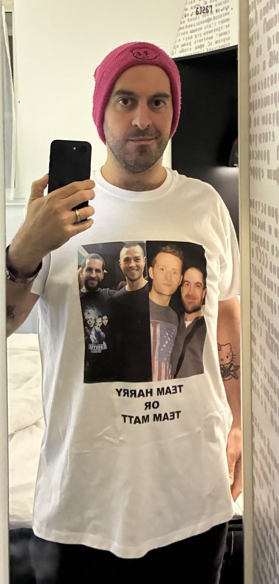 badbear86bcn's tweet photo. Iβm ready for the show!!!
@Busted @mcflymusic @MandSBankArena π€πΈ
#TeamBusted #TeamMcFLY #TeamHarryJudd #TeamMattWillis https://t.co/bl7Ysp0zT1