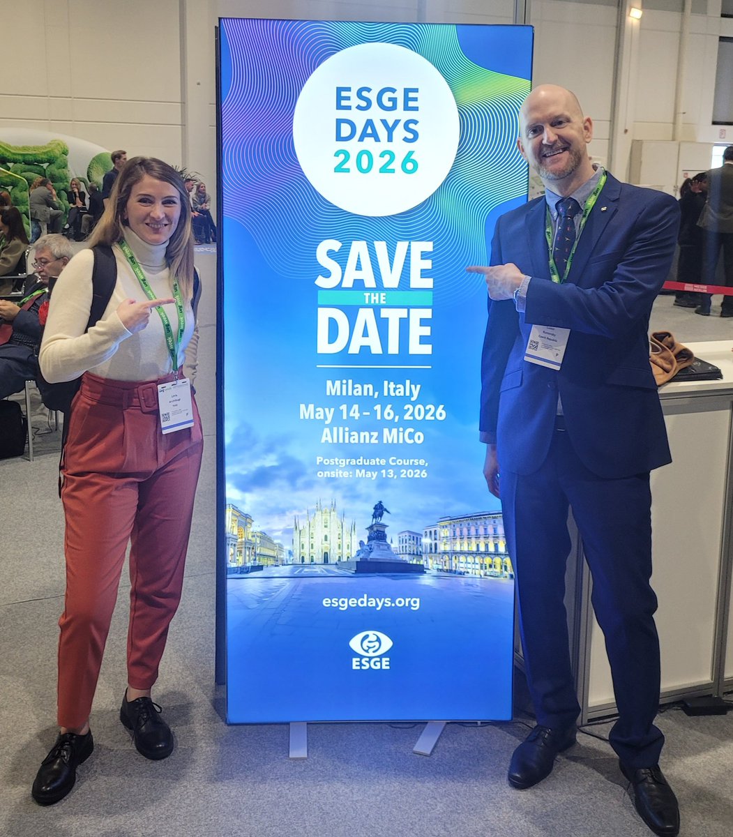 Lumír Kunovský (@lumirkunovsky) on Twitter photo 🔴 #UEGWeek  2️⃣0️⃣2️⃣5️⃣is over👋
⬇️⬇️⬇️
See you at
🇮🇹 #ESGEDays2026 🇮🇹
💎 A world-class premier  #Endoscopy coference 💎
🗓 May 13-16, 2️⃣0️⃣2️⃣6️⃣
🔴 #ESGEatUEGWeek 🔴
🟢 <a href="/my_ueg/">my_UEG</a> 🟢
🔵 <a href="/ESGE_news/">ESGE</a> 🔵
🟣 <a href="/Y_ECCO_IBD/">Y-ECCO</a> 🟣
⚪️ #GITwitter ⚪️
🇮🇹 🍝🍕☕️ ⚽️ 🔴 #UEGWeek  2️⃣0️⃣2️⃣5️⃣is over👋
⬇️⬇️⬇️
See you at
🇮🇹 #ESGEDays2026 🇮🇹
💎 A world-class premier  #Endoscopy coference 💎
🗓 May 13-16, 2️⃣0️⃣2️⃣6️⃣
🔴 #ESGEatUEGWeek 🔴
🟢 <a href="/my_ueg/">my_UEG</a> 🟢
🔵 <a href="/ESGE_news/">ESGE</a> 🔵
🟣 <a href="/Y_ECCO_IBD/">Y-ECCO</a> 🟣
⚪️ #GITwitter ⚪️
🇮🇹 🍝🍕☕️ ⚽️