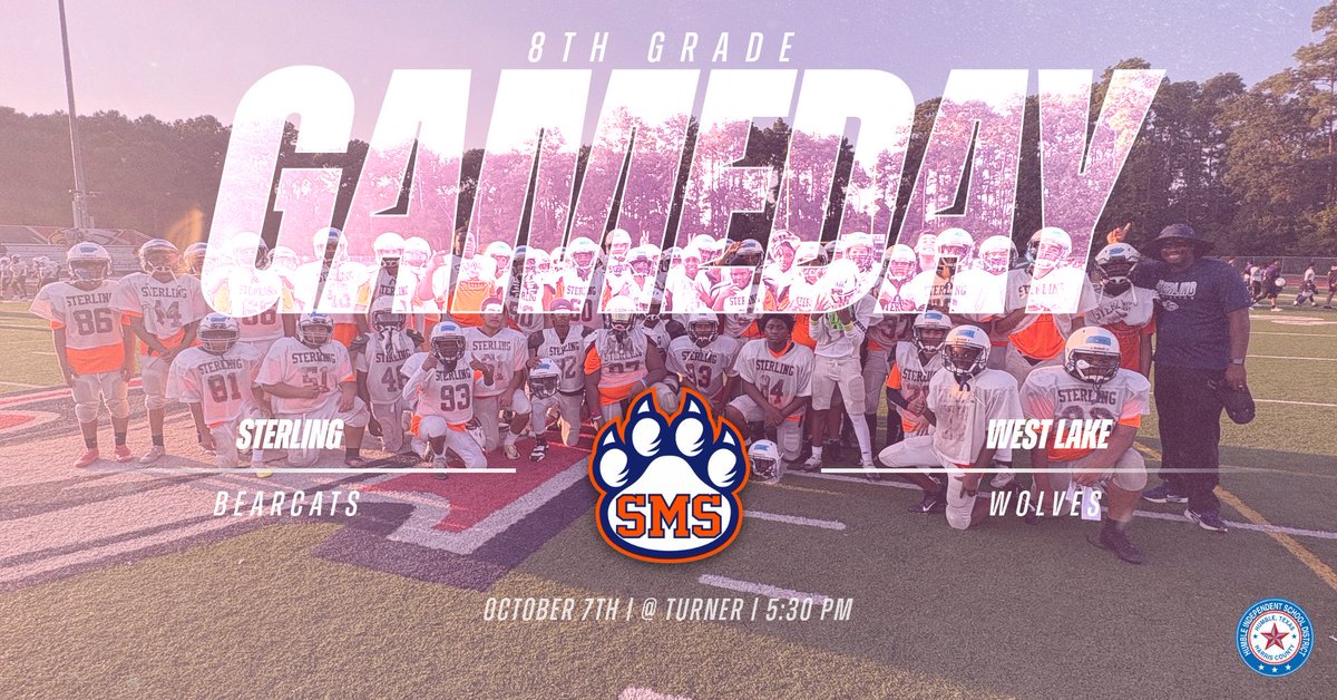 🚨PINK OUT🚨

Come out and be loud as we take on a good West Lake team. Wear your pink. Pack the stands. Bring the energy.
Let’s turn the stadium PINK tonight. 💪💞
