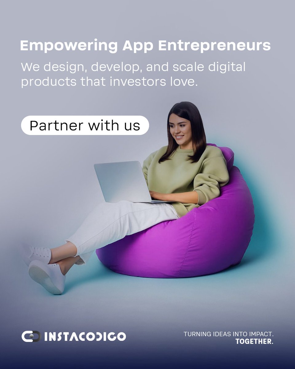 instacodigo's tweet image. Building apps investors believe in. 💡🚀
At InstaCódigo, we help entrepreneurs turn ideas into scalable digital products.
💼 Partner with us → instacodigo.com/contactus
#AppStartups #EntrepreneurLife #BuildWithInstacodigo #StartupGrowth