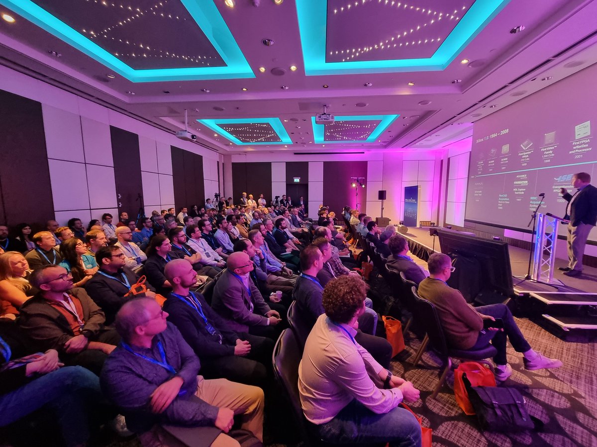 ATaylorFPGA's tweet image. Amazing event today at FPGA horizons. Thank you to the 300 ish people who came and made the day the success it was!
