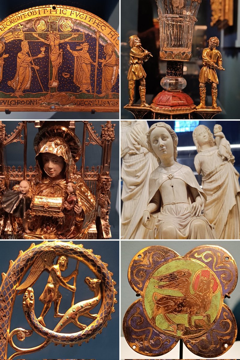 L'exposition du musée de Cluny, "Le Moyen-âge du XIXe siècle, créations et faux dans les arts précieux" est à donner le tournis ! L'œil se perd entre copies, inventions, recréations, plagiats, imitations... C'est passionnant ! [À voir jusqu'au 11 janvier 2026]