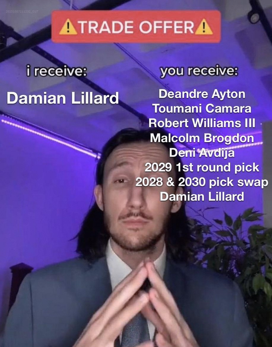 The Bucks trading for Dame