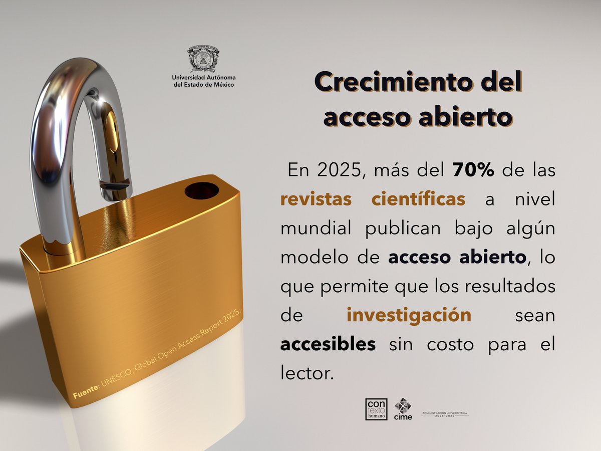 ConTexto_Humano's tweet image. 💬 El acceso abierto impulsa la democratización del conocimiento y fortalece la ciencia como bien común.

#CienciaAbierta #AccesoAbierto #DivulgaciónCientífica #ConTextoHumano