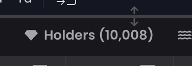 youd think $pnkstr is dead yet this number goes up 

my favorite part of this cycle is watching the folks who fomo'd in but back in higher