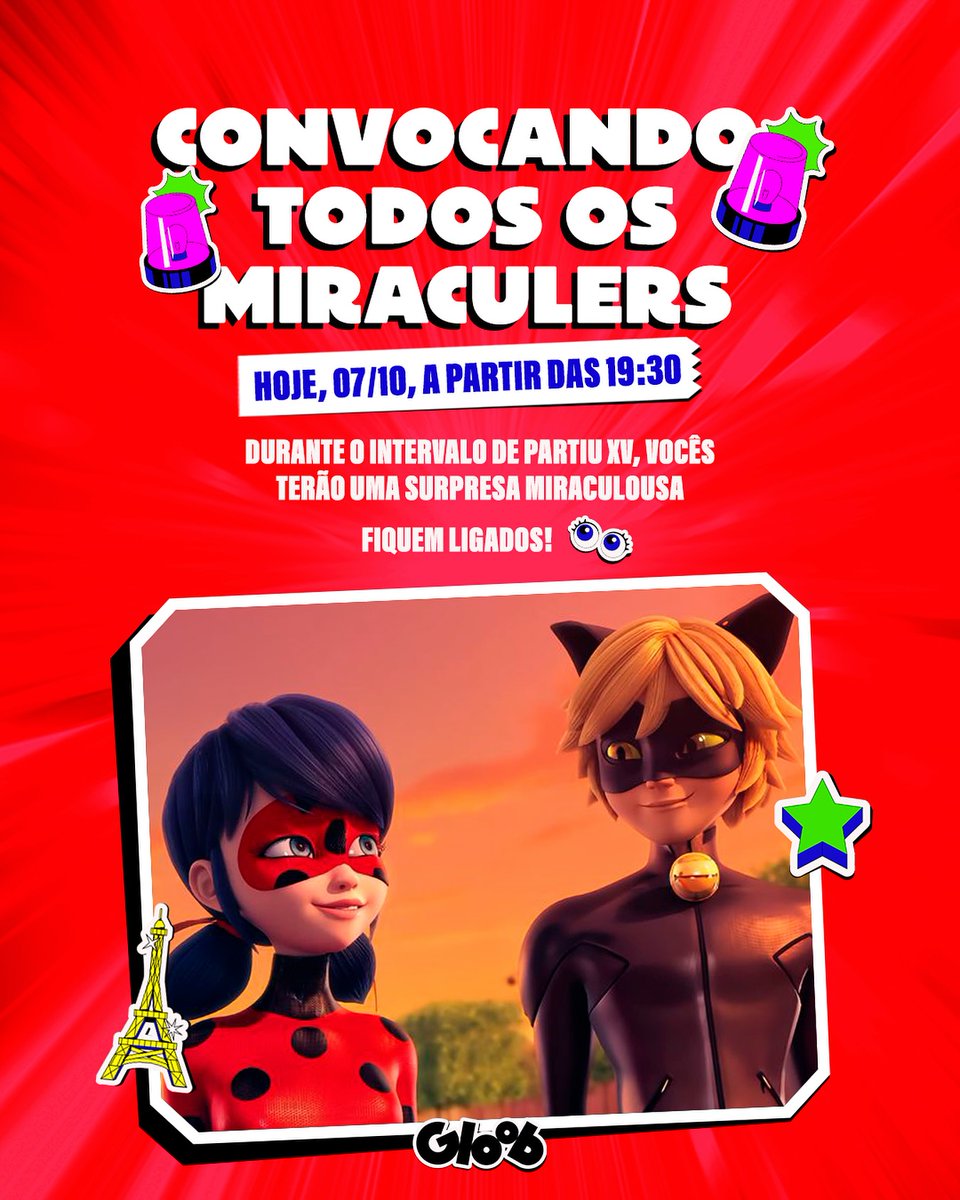 🚨🚨 Gloob dará una Sorpresa hoy Atentos !! 👀🚨
#MLBS6Spoilers #miraculousSeason6