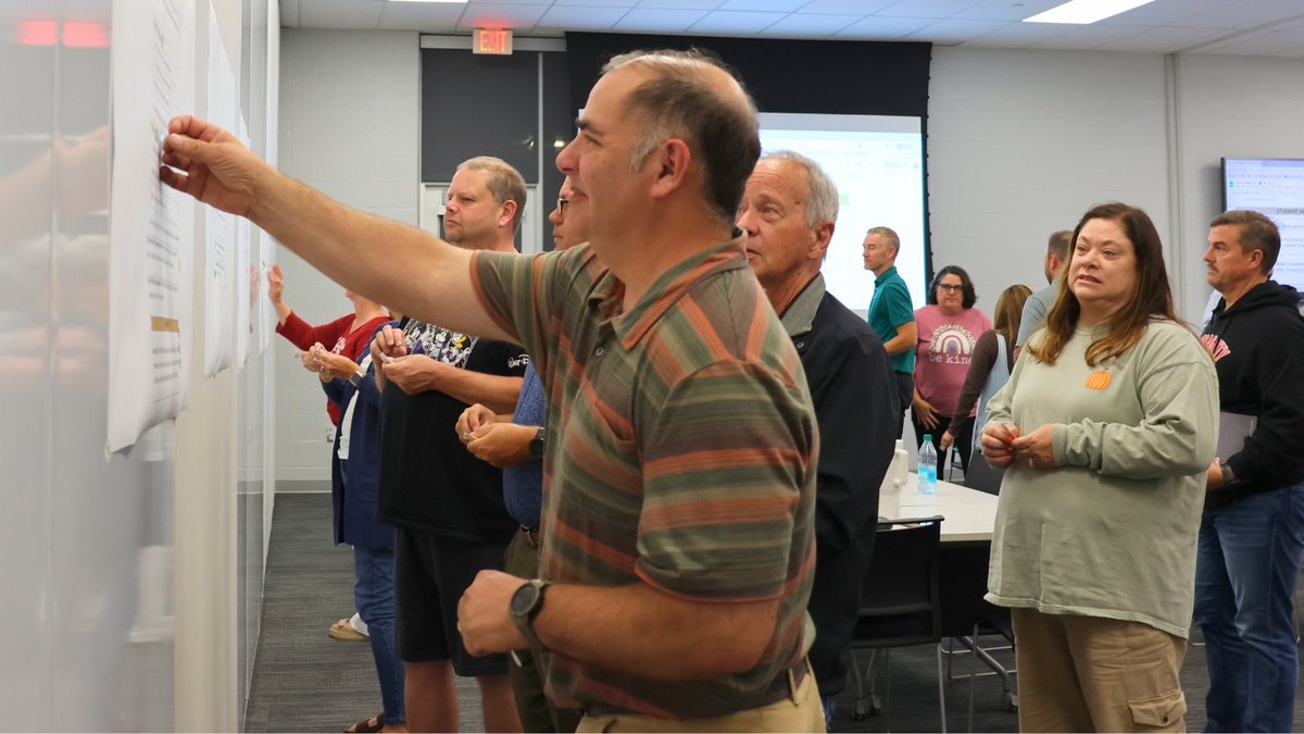 rockigreer's tweet photo. Our Facilities Steering Committee continues great work this fall, prioritizing district needs and shaping recommendations for our board of education. Thank you to our employees, students, parents, and community members for leading forward! #MaizeFamily #LeadForward #266Success https://t.co/JIOiuBkqou