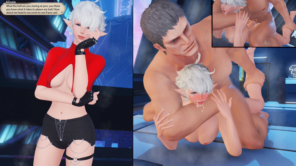 Plogon down so have some Alisaie getting railed hard!