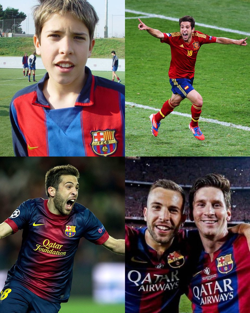 Jordi Alba, la fin d'une ère.

De ses débuts à la Masía, à ses triomphes avec le grand Barça de 2015, de son succès avec l'Espagne à ses moments mémorables avec Messi et la pep team, Jordi Alba restera dans la légende du Barça.
L'un des meilleurs latéraux gauche au monde.