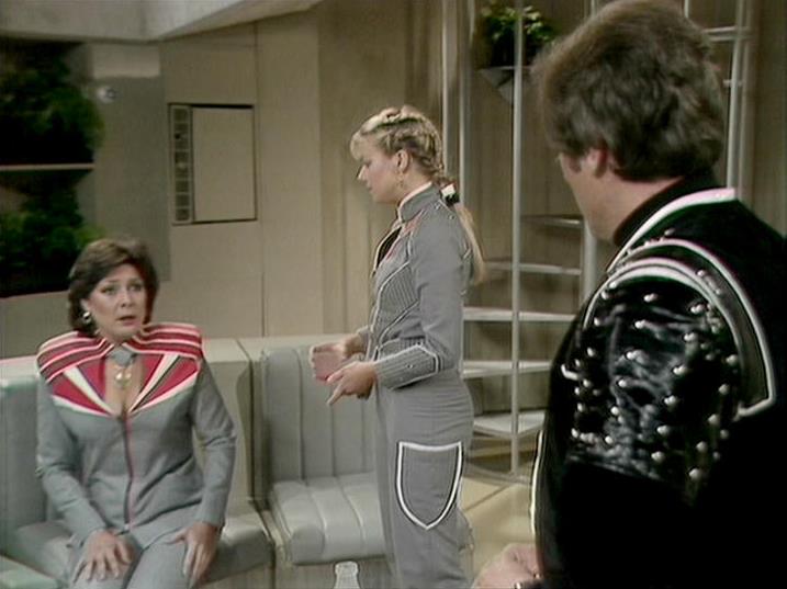 Series D, Episode 06 - Headhunter

AVON:  Trouble getting him out. Resistance from the Cartel people. A fight.
VENA:  Lies! They wouldn't fight!
SOOLIN:  [Sitting next to Vena.] They fired interceptor missiles at the ship. I'd say that was a reasonable imitation. Drink this.