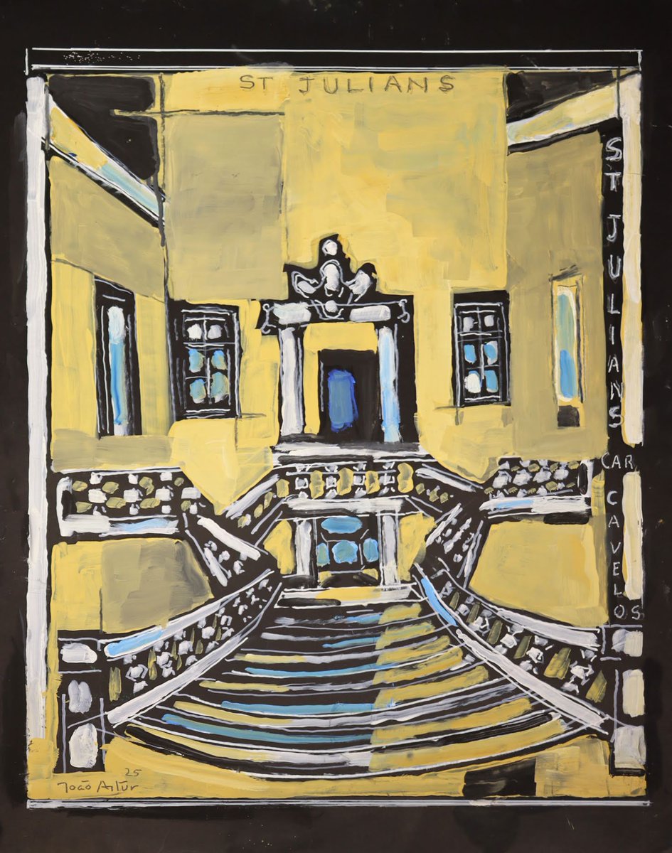 PT | Até 12/10, últimos dias para ver a exposição de João Artur da Silva na St. Julian’s School! Agende a sua visita aqui: bit.ly/3JF6iEM
ENG | Until Oct.12, last days to see João Artur da Silva's exhibition at St. Julian's School! Schedule here: bit.ly/3JF6iEM