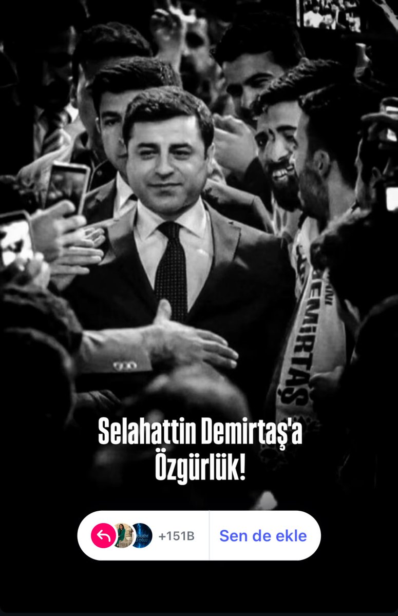 Selahattin Demirtaş’a özgürlük paylaşımları İnstagram’da yoğun destek aldı ve X’de tekrar gündem oldu.