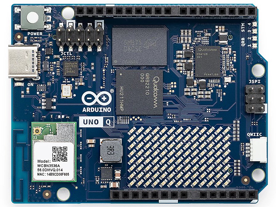 lafaiel's tweet image. Qualcomm just acquired Arduino, and launched the new UNO Q powered by the Qualcomm QRB2210
Arduino has basically transformed from a simple controller board into a Linux-based edge-AI computer.
The CPU is now hundreds of times faster, with GPU and ISP added, and it even includes…