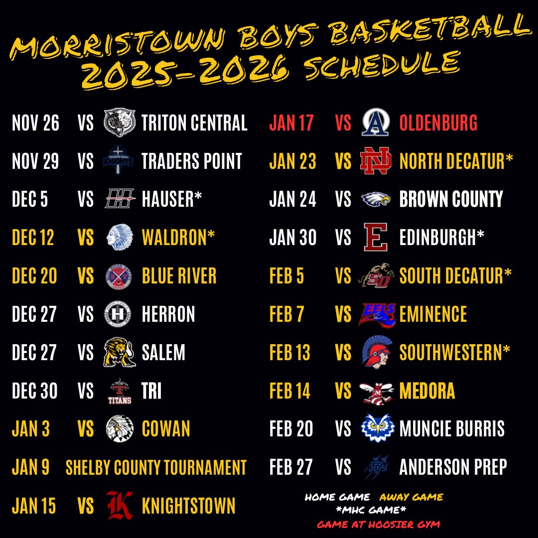 Our 2025-2026 Season Schedule 

Go Jackets!