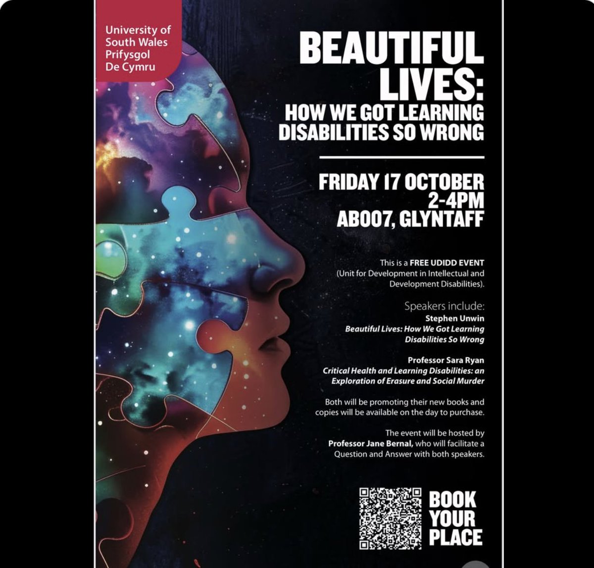 Off to Wales next Friday for a gig with <a href="/RoseUnwin/">Stephen Unwin</a> organised by <a href="/UniSouthWales/">University of South Wales</a> . Free to attend, booking details in the flyer and below.