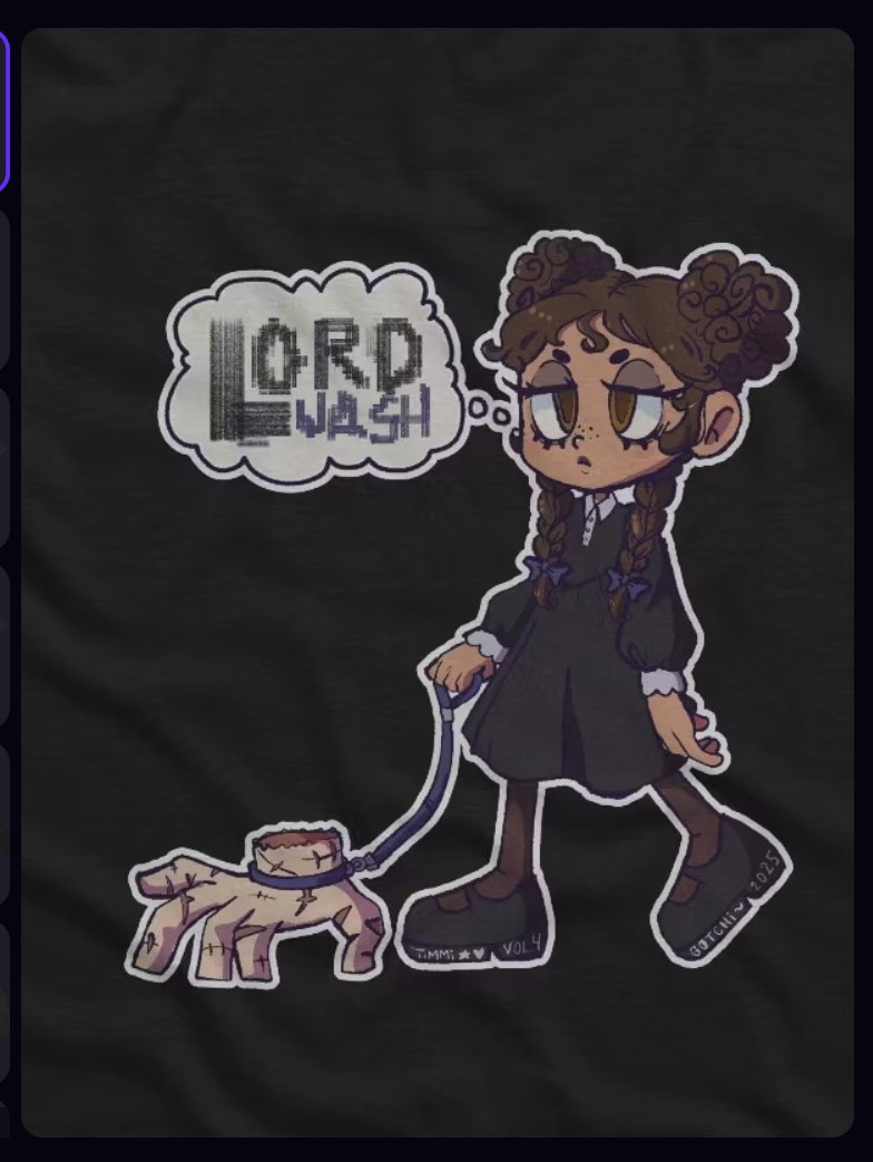 It’s that time of year! Mishi Halloween merch is now LIVE! Only available during the month of October! Art by the talented <a href="/Timmigotchi/">Timmi⭐️TimTam❤️</a> ! lordvash-shop.fourthwall.com
