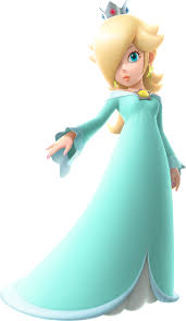 I think it's a teaser for the Mario Galaxy movie or short clip. Looks a lot like Rosalina.
