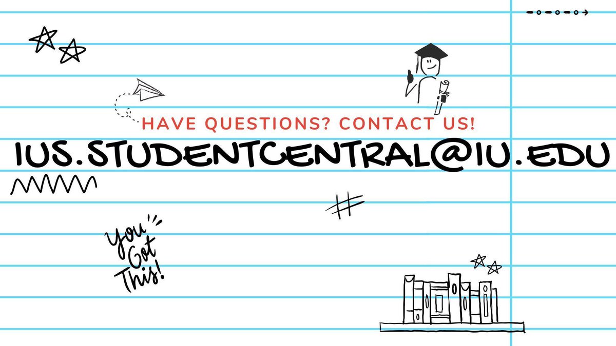For the fastest response time, please email our office at ius.studentcentral@iu.edu