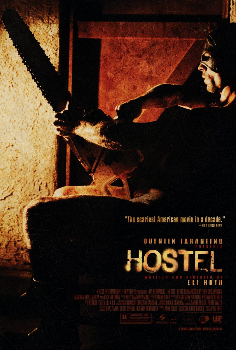 Este mes no paro con maratones de Halloween. El fin de semana pasado tocó ver la trilogía de Hostel.
