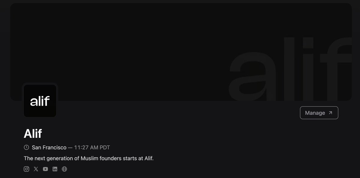 alifdotbuild's tweet image. lu.ma/alif