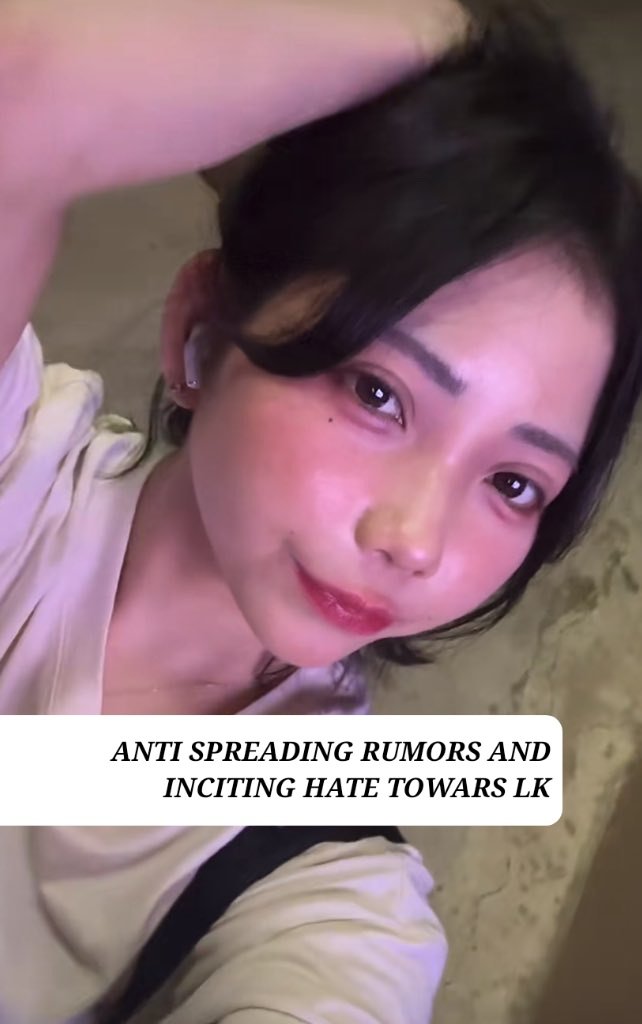 Help report this person who has been spreading malicious comment for the sake of engagement due to lk’s popularity in japan. We want to emphasize that the girl is lk's friend's  wife and shes pregnant 

❗️x.com/badapodo__?t=O…