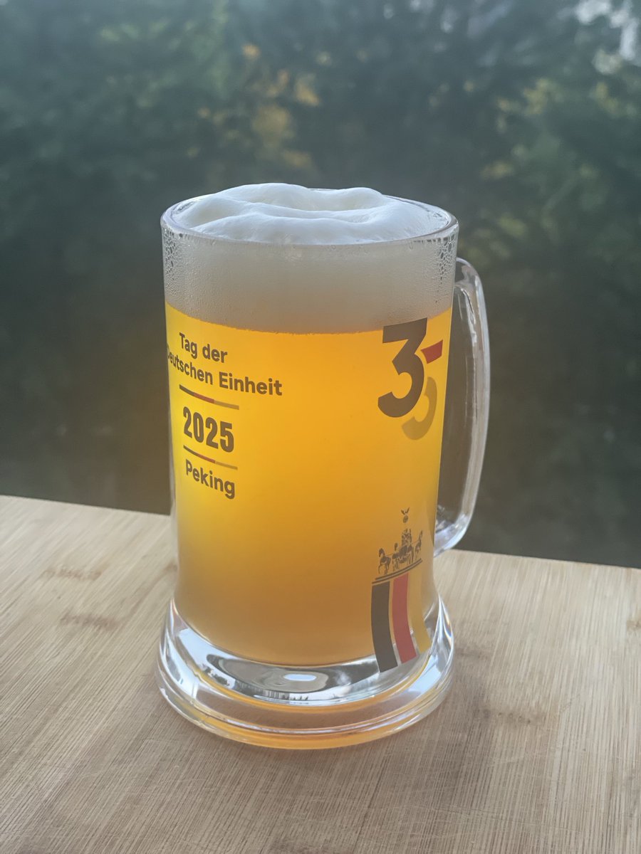 Apparently you can enjoy Oktoberfest anywhere. 🇩🇪🇨🇳