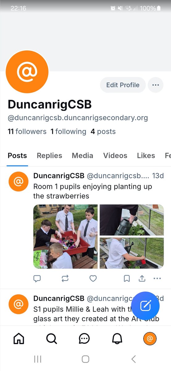 Duncanrig CSB tweet media