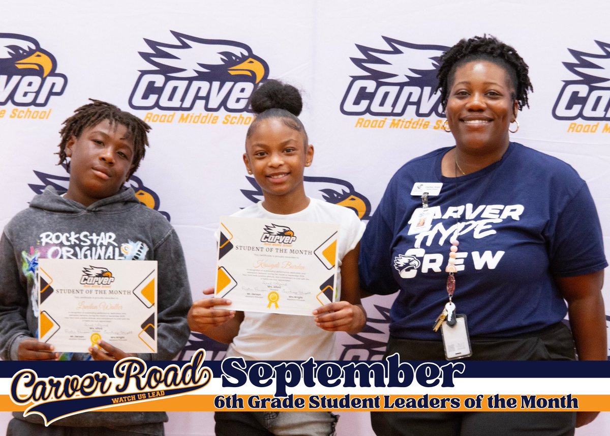 Carver Road Middle tweet media