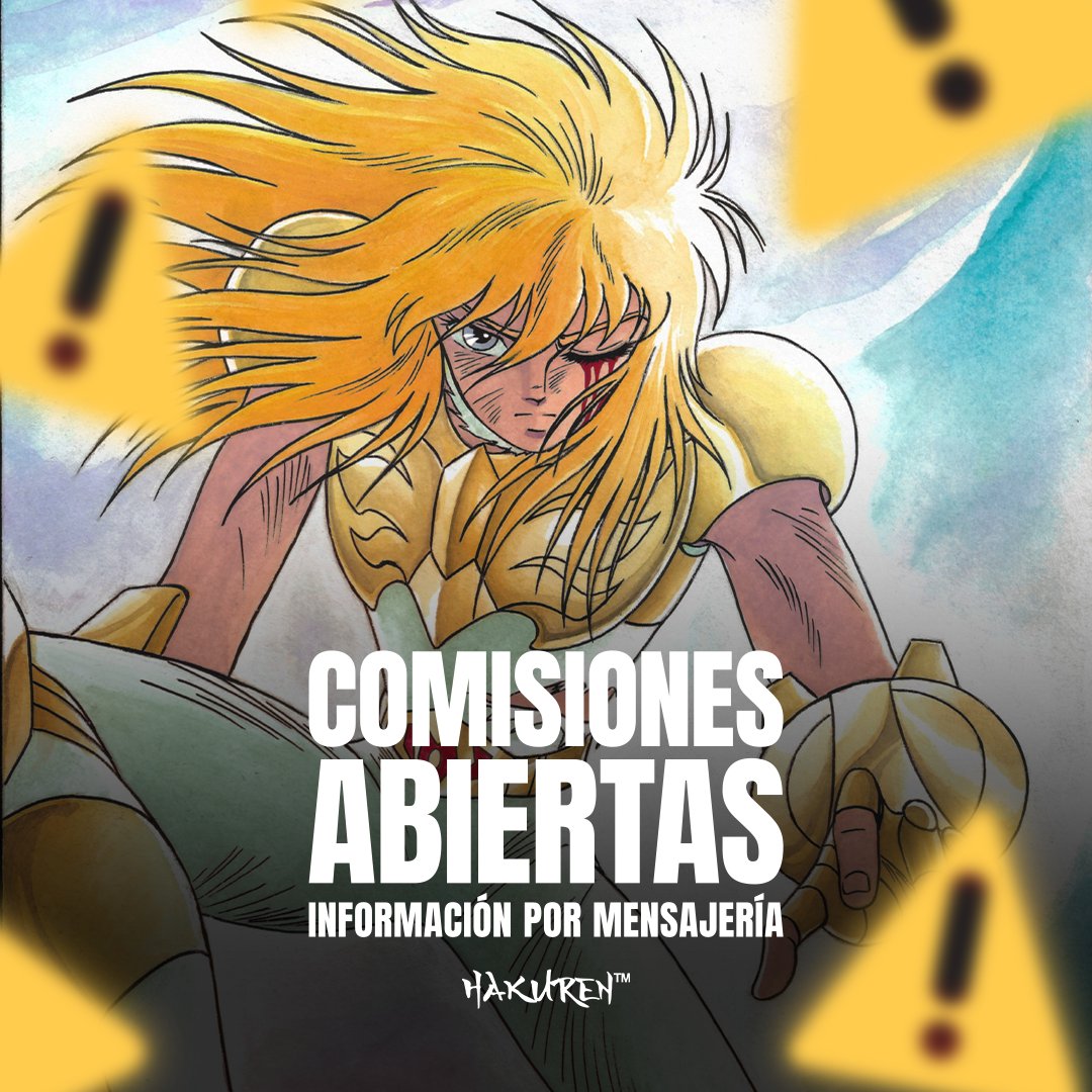COMISIONES ABIERTAS
A los interesados: información por mensaje

#Hakuren #Commissions #OpenCommissions