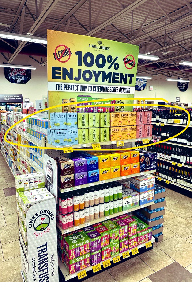 Bkov9's tweet image. THC Never Tasted So Good 

Señorita THC Margaritas 

$RYM 🇺🇸

#SoberOctober