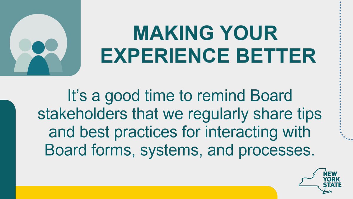 NYSWorkersComp's tweet image. The Board is continually working to make customer experience as smooth as possible, for all stakeholder in the workers’ compensation system. Take a look: wcb.ny.gov/content/main/T…
 #CustomerExperienceDay #CXDay