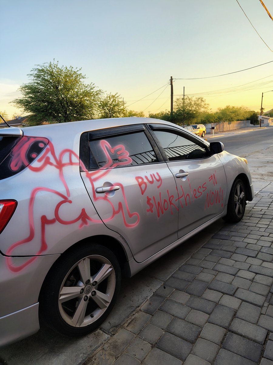 Who still believes in $worthless
I didn't paint all my cars for no fucking reason lmao 😂 <a href="/buyworthless/">Worthless</a>