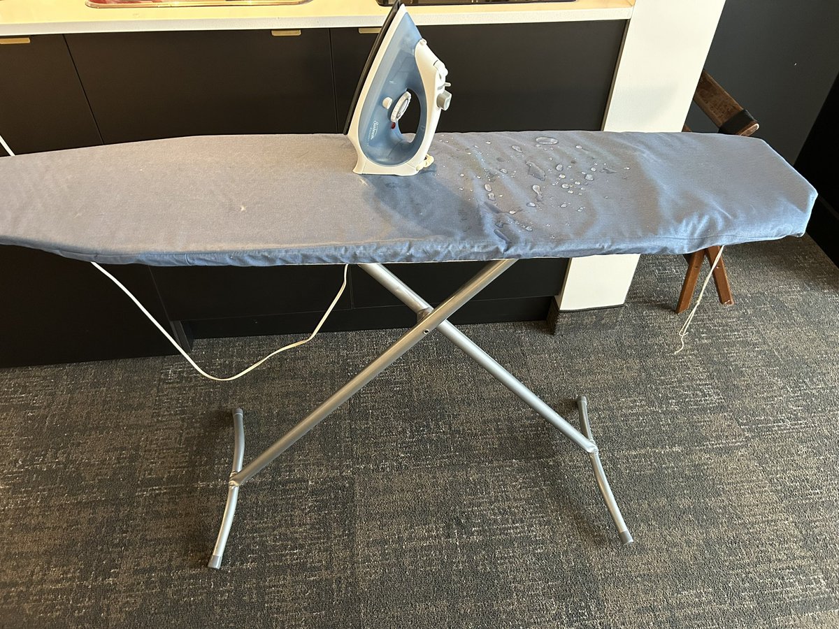 One of the eternal mysteries in life is why are the hotel ironing boards always designed for people less that 135cm in height?