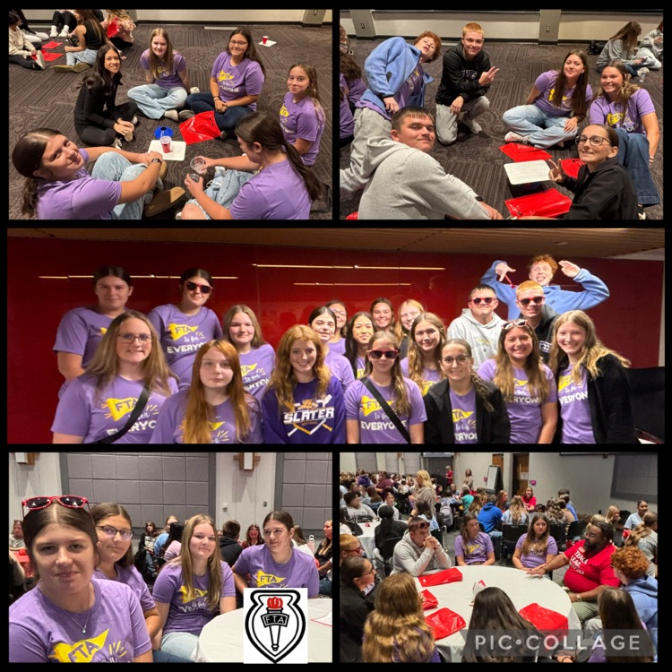 SlaterSchools's tweet photo. FTA members spent the day at UCM in Warrensburg learning about the teaching profession and all it has to offer! 🍎 https://t.co/3TOgNOTxnj
