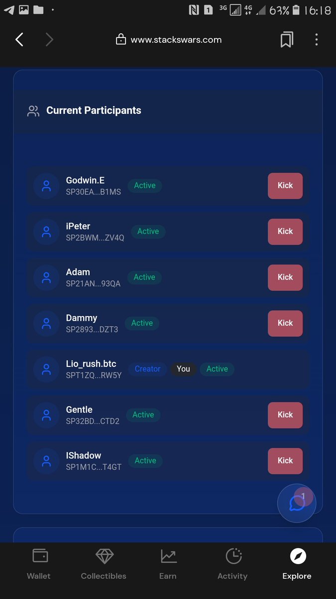 liorush_btc's tweet photo. Had a nice time on @StacksWars today with my friends, it was fun 😀.
Don't know what you waiting for, get on board and have fun ⚡🔥.
https://t.co/VplbNb6fIt #game #stackwars https://t.co/6d1v5SQdgq